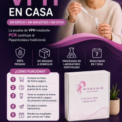 Prueba VPH con auto toma de muestra